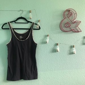 Lace Pajama Tank Top